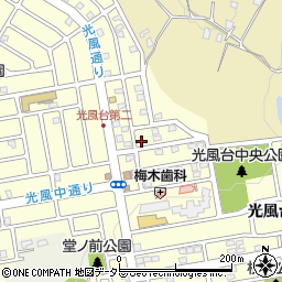千葉県市原市光風台2丁目208周辺の地図