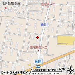 鳥取県米子市淀江町佐陀945-6周辺の地図