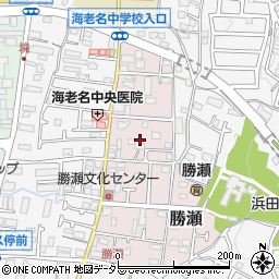 神奈川県海老名市勝瀬3周辺の地図