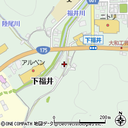 京都府舞鶴市下福井491周辺の地図