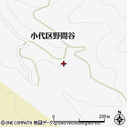 兵庫県美方郡香美町小代区野間谷432周辺の地図
