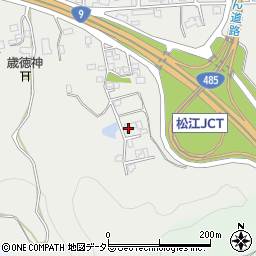 島根県松江市東津田町2296-14周辺の地図