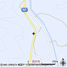 京都府舞鶴市西方寺412周辺の地図