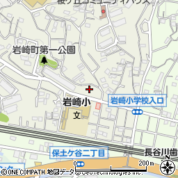 神奈川県横浜市保土ケ谷区岩崎町21-14周辺の地図