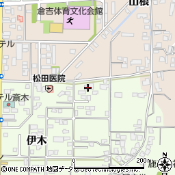 創価学会倉吉会館周辺の地図