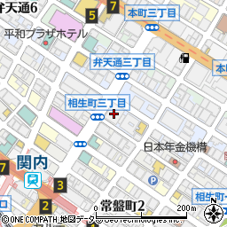 協和医科器械株式会社　関内支店周辺の地図