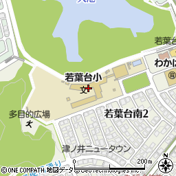 鳥取県鳥取市若葉台南2丁目17周辺の地図