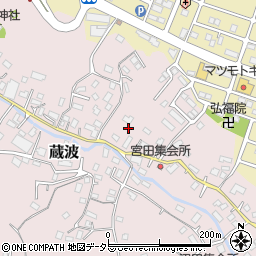 千葉県袖ケ浦市蔵波240周辺の地図
