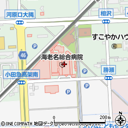 海老名総合病院（ジャパンメディカルアライアンス）周辺の地図
