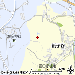 鳥取県鳥取市紙子谷周辺の地図