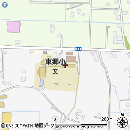 茂原警察署　東郷駐在所周辺の地図