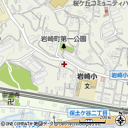 神奈川県横浜市保土ケ谷区岩崎町25周辺の地図