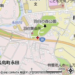 岐阜県恵那市長島町周辺の地図
