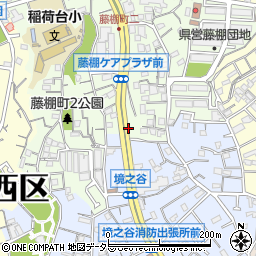 リパーク横浜藤棚町２丁目第２駐車場周辺の地図