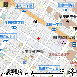関内キャピタルビル周辺の地図
