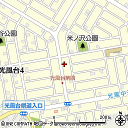 千葉県市原市光風台3丁目400周辺の地図