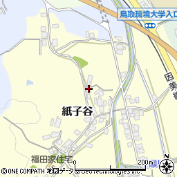 鳥取県鳥取市紙子谷88周辺の地図