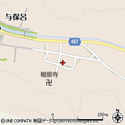 京都府舞鶴市与保呂133周辺の地図