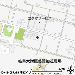 岐阜県美濃加茂市牧野1873-1周辺の地図