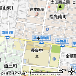 花串庵MIYABI 長良店周辺の地図