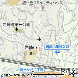 神奈川県横浜市保土ケ谷区岩崎町17-37周辺の地図