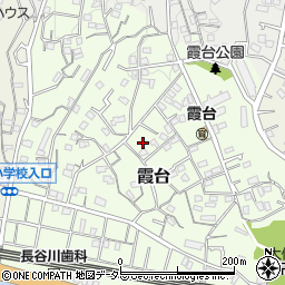 神奈川県横浜市保土ケ谷区霞台34周辺の地図