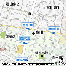 岐阜県岐阜市鷺山1055周辺の地図