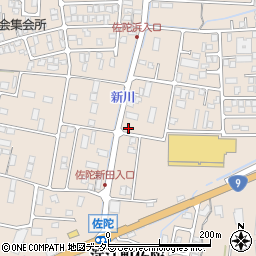 鳥取県米子市淀江町佐陀2046周辺の地図