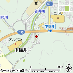 京都府舞鶴市下福井480-1周辺の地図