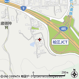 島根県松江市東津田町2296-69周辺の地図