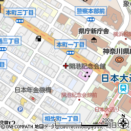 横浜関内法律事務所周辺の地図