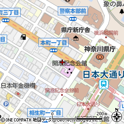 横浜総合法務事務所（行政書士法人）周辺の地図