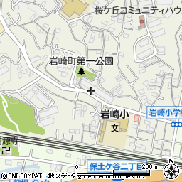 神奈川県横浜市保土ケ谷区岩崎町20周辺の地図