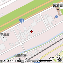協友建機株式会社　袖ケ浦工場周辺の地図