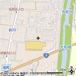 鳥取県米子市淀江町佐陀2067-1周辺の地図