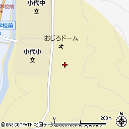 兵庫県美方郡香美町小代区實山66周辺の地図