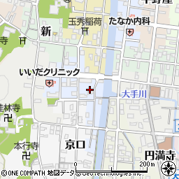 京都府舞鶴市堀上周辺の地図