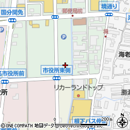 タイムズ海老名中央第６駐車場周辺の地図