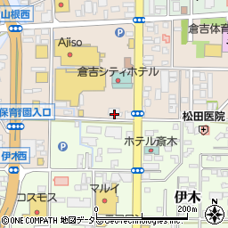 鳥取県視覚障がい者中部支援センター周辺の地図