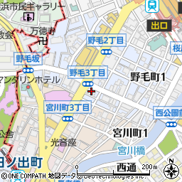 八郎酒場 桜木町店周辺の地図