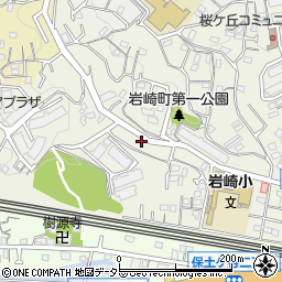 神奈川県横浜市保土ケ谷区岩崎町26周辺の地図