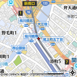 吉田橋駐車場周辺の地図