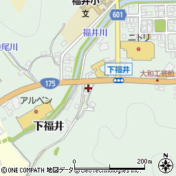 京都府舞鶴市下福井480-2周辺の地図