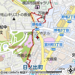 エタージュ 横浜マンダリンホテル周辺の地図