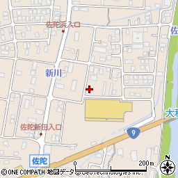 鳥取県米子市淀江町佐陀2058周辺の地図