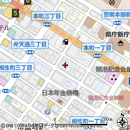 横浜 本格上海料理 揚子江周辺の地図