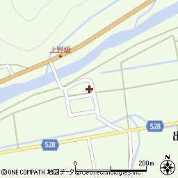 兵庫県豊岡市出石町上野1352周辺の地図