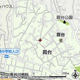 神奈川県横浜市保土ケ谷区霞台周辺の地図