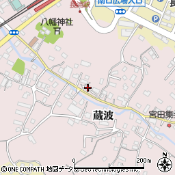 千葉県袖ケ浦市蔵波80周辺の地図