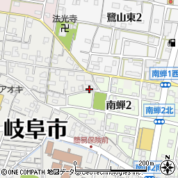 岐阜県岐阜市鷺山478周辺の地図
